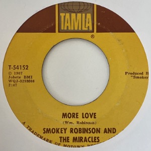 Smokey Robinson And The Miracles - More Love