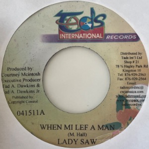 Lady Saw / Zamunda - When Mi Lef A Man / Know She