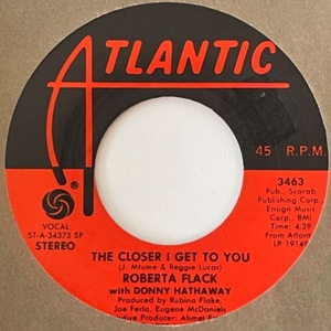 Roberta Flack With Donny Hathaway / Roberta Flack - The Closer I Get To You / Love Is The Healing