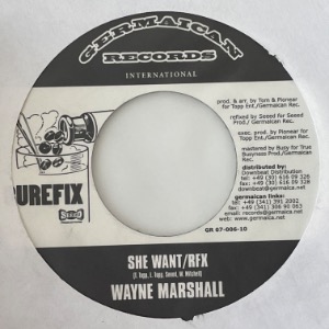 Wayne Marshall / Cécile - She Want / Rfx - Rude Bwoy Thug Life / Rfx