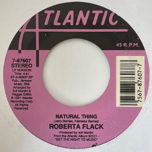 Roberta Flack - Set The Night To Music / Natural Thing