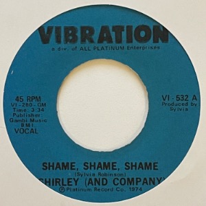 Shirley (And Company) - Shame, Shame, Shame