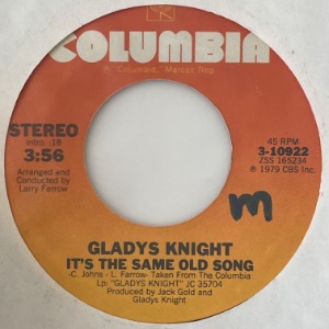 Gladys Knight - Am I Too Late / It&#039;s The Same Old Song