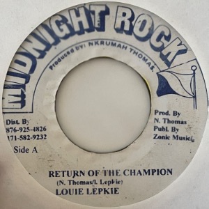 Louie Lepkie - Return Of The Champion