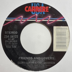 Gloria Loring &amp; Carl Anderson - Friends And Lovers