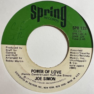 Joe Simon - Power Of Love / The Mirror Don&#039;t Lie