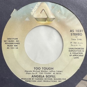 Angela Bofill - Too Tough