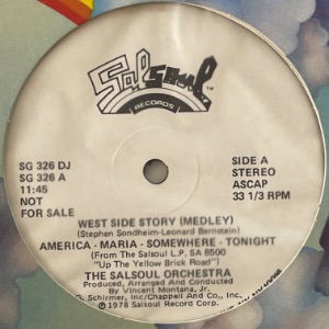 The Salsoul Orchestra - West Side Story (Medley) / Magic Bird Of Fire