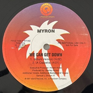 Myron - We Can Get Down