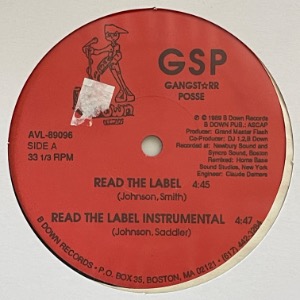 GSP - Read The Label