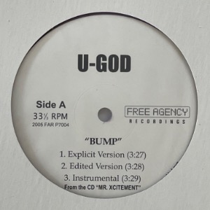 U-God - Bump / You Don&#039;t Want To Dance