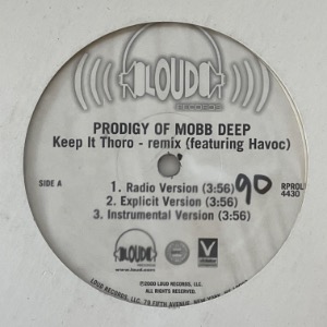 Prodigy - Keep It Thoro (Remix) / Do It