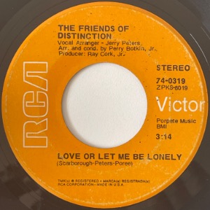 The Friends Of Distinction - Love Or Let Me Be Lonely