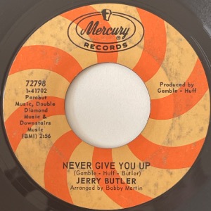 Jerry Butler - Never Give You Up / Beside You