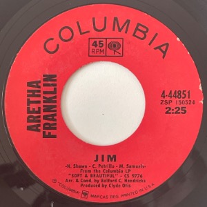 Aretha Franklin - Jim / Friendly Persuasion (Thee I Love)