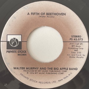Walter Murphy And The Big Apple Band - A Fifth Of Beethoven