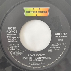 Rose Royce - Love Don&#039;t Live Here Anymore