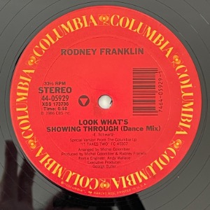 Rodney Franklin - Look What&#039;s Showing Through