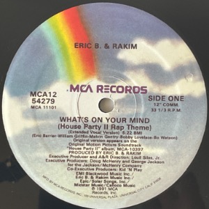 Eric B. &amp; Rakim - What&#039;s On Your Mind (House Party II Rap Theme)