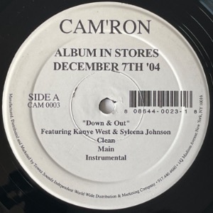 Cam&#039;ron - Down &amp; Out